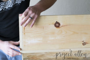 Project Allen Designs DIY Floating Shelves!