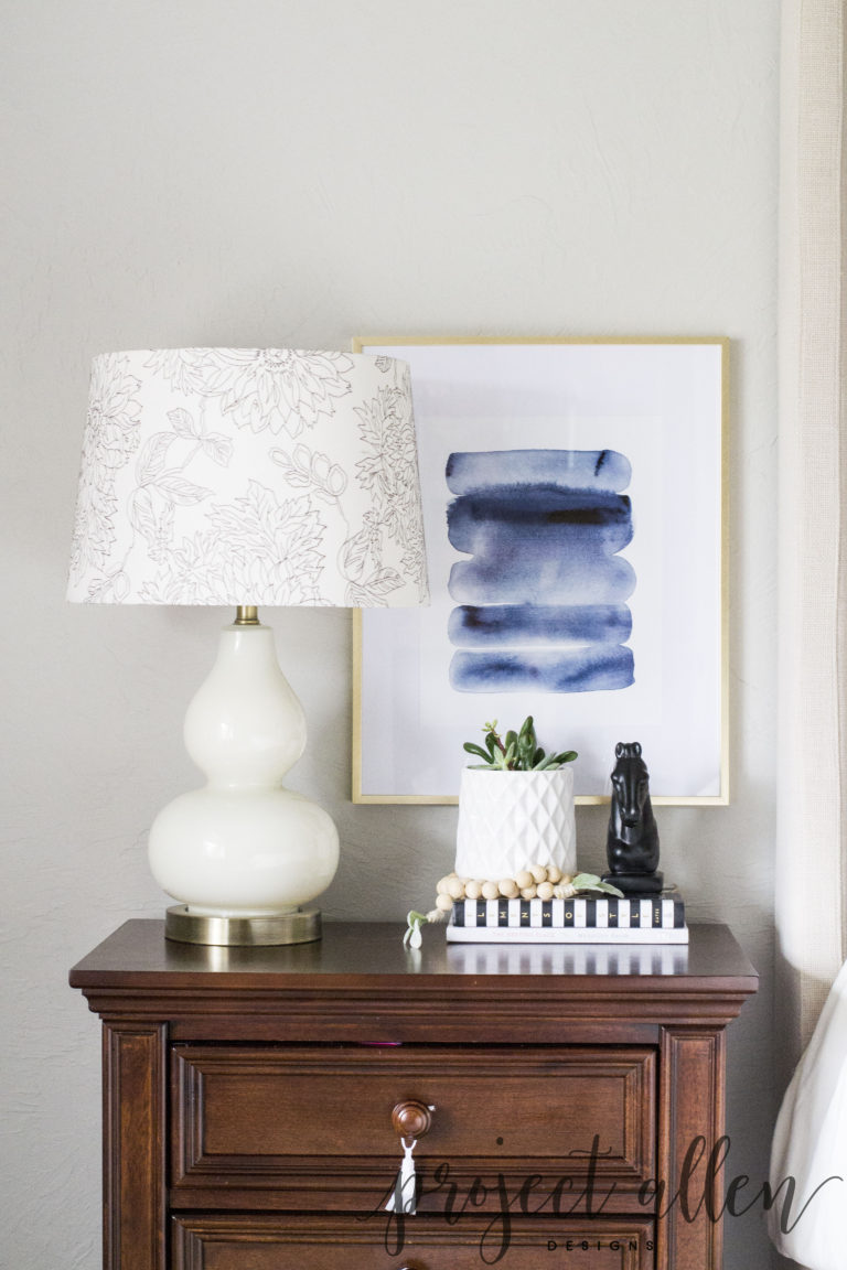 Project Allen Designs How To Style A Nightstand!