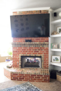 How to remove brick: Learn how to remove stubborn brick without expensive tools. Remove brick fireplace or mantel to give your space a new look, its much easier than you think.