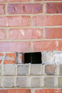 How to remove brick: Learn how to remove stubborn brick without expensive tools. Remove brick fireplace or mantel to give your space a new look, its much easier than you think.