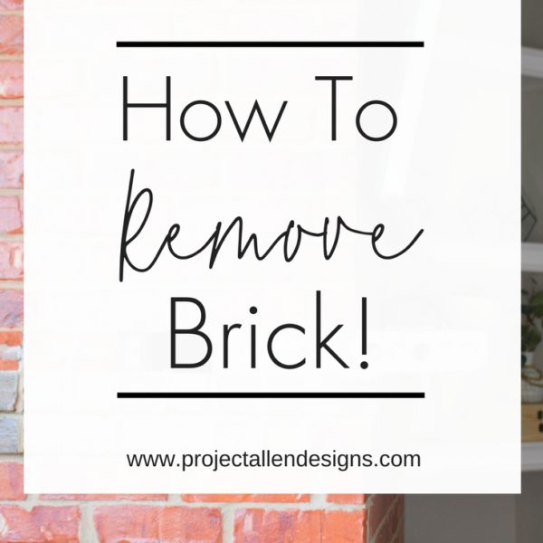 How To Remove Brick The Easy Way