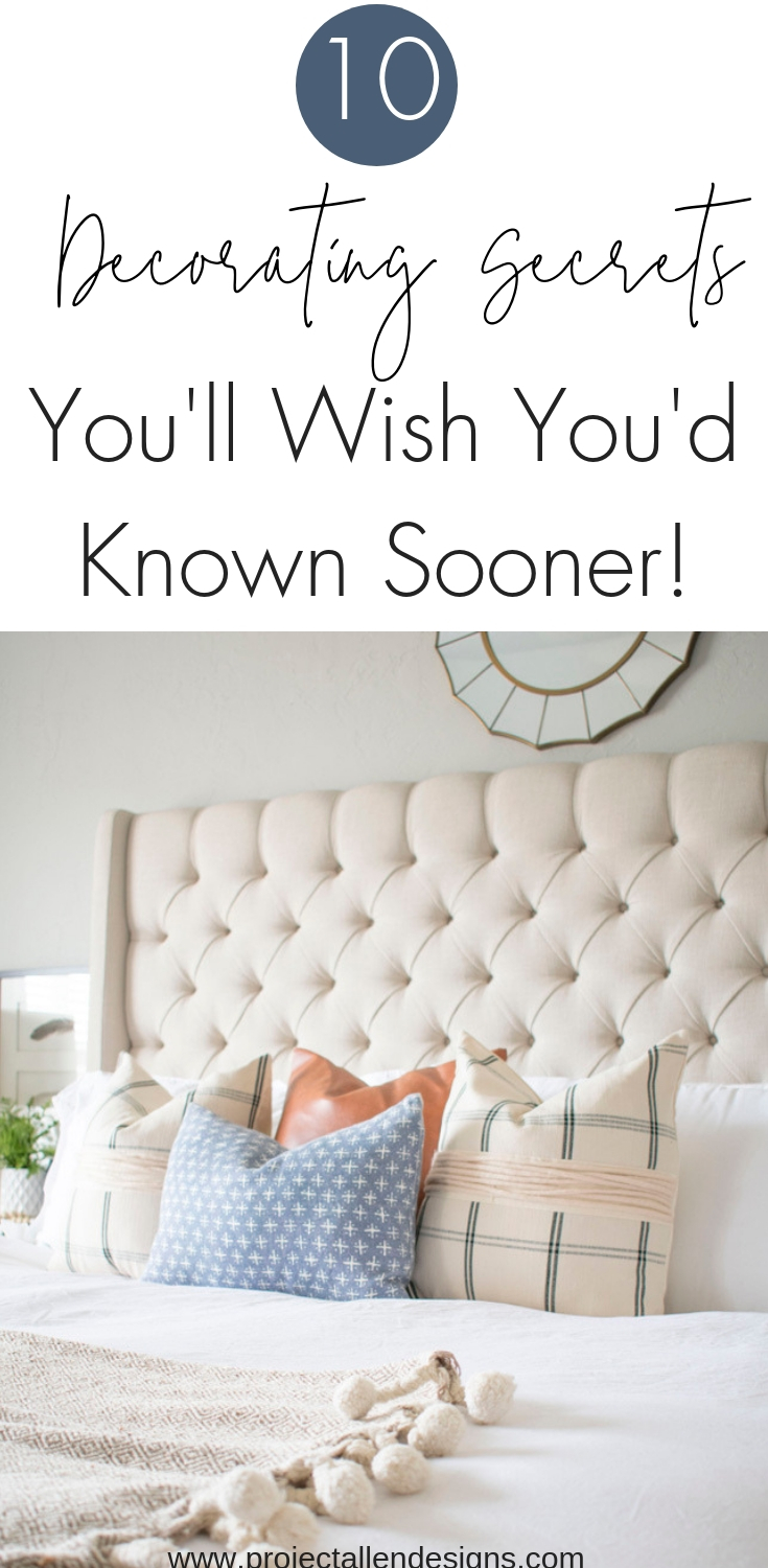 10 decorating secrets you'll wish you'd known sooner-pin-2 • Project ...