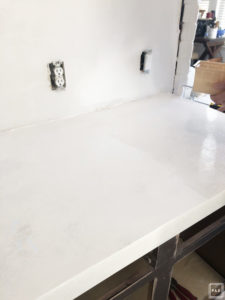 How to seal concrete countertops