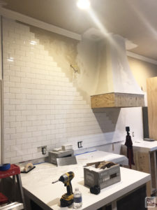 diy subway tile backsplash: Learn how to lay your own subway tile backsplash with this amazing tutorial. Subway tile is a classic option for kitchen backsplash and is one of the most affordable options on the market.