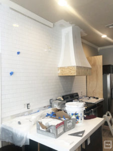 diy subway tile backsplash: Learn how to lay your own subway tile backsplash with this amazing tutorial. Subway tile is a classic option for kitchen backsplash and is one of the most affordable options on the market.