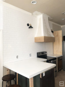 diy subway tile backsplash, custom kitchen, kitchen remodel