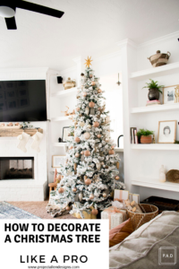 Learn how to decorate a Christmas tree like a pro with this step by step tutorial.