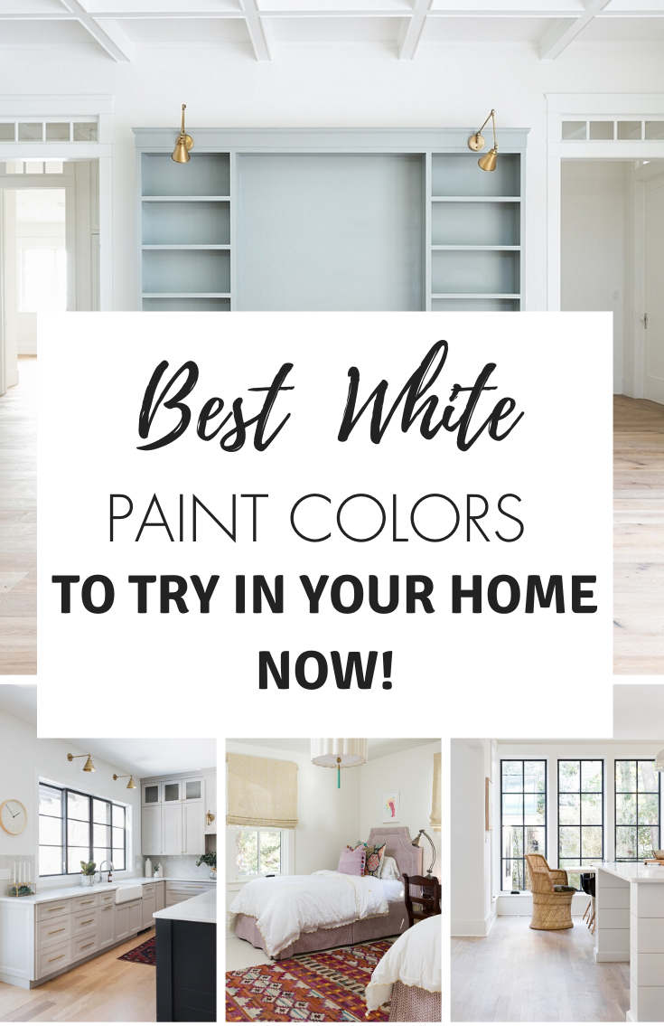 The Best White Paint Colors To Use In Your Home • Project Allen Designs